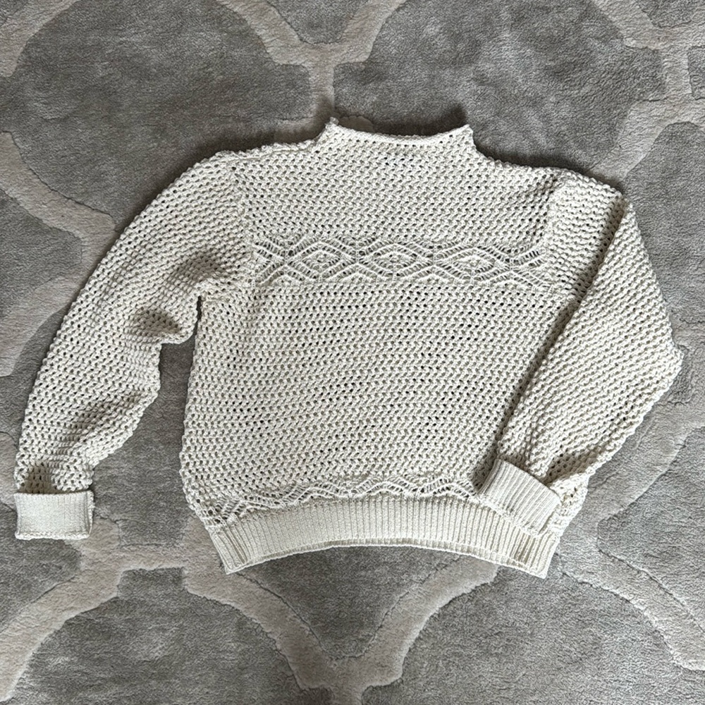 Black Tape | crochet sweater